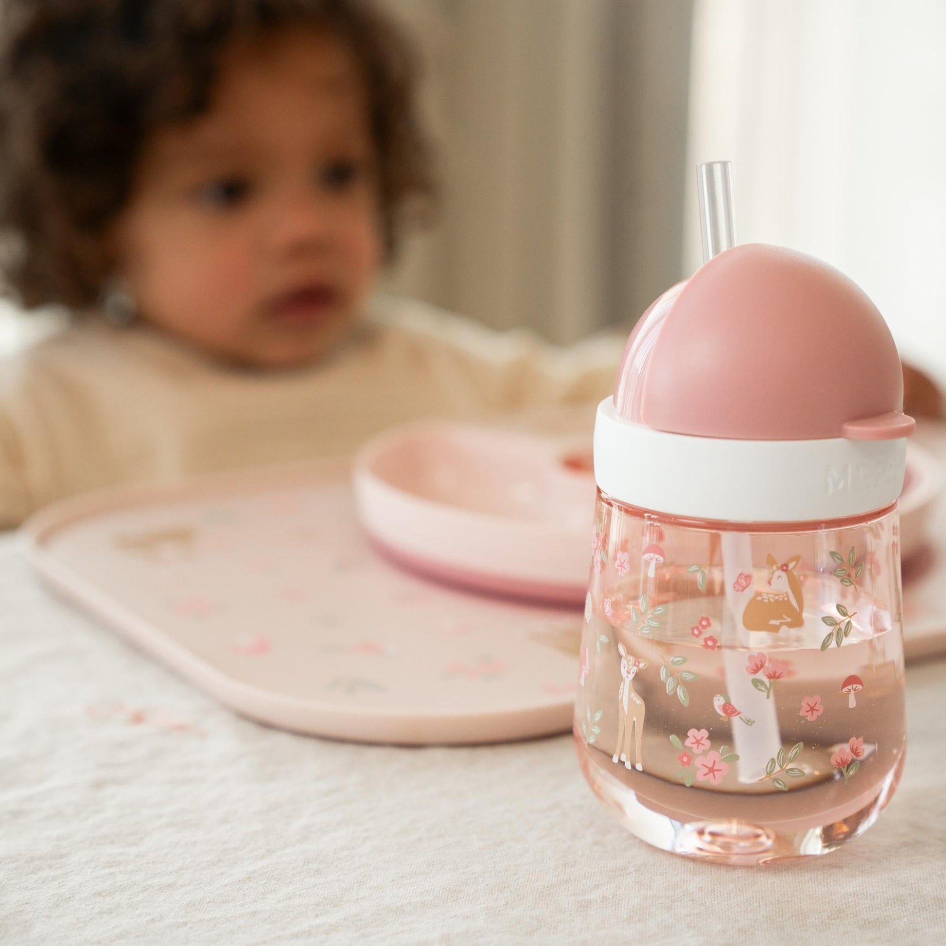 Straw Cup 300ml - Fairy Garden