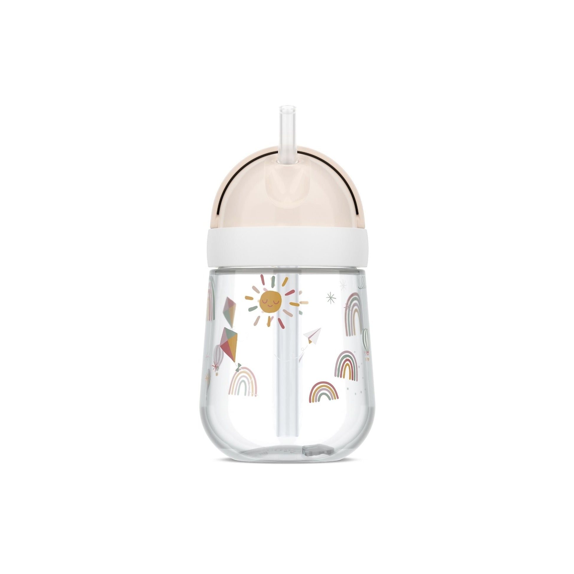 Straw Cup 300ml - Sunshine and Rainbow