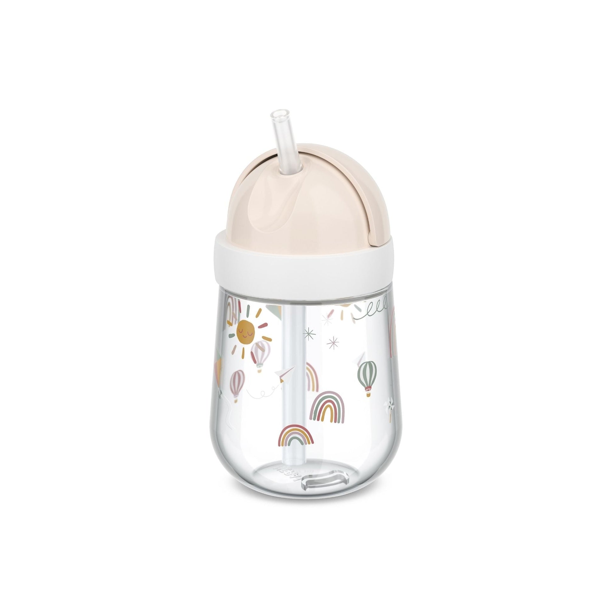 Straw Cup 300ml - Sunshine and Rainbow
